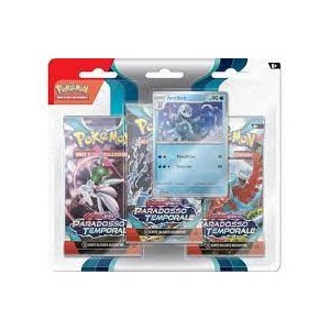 POKE'MON SCARLATTO E VIOLETTO PARADOSSO TEMPORALE BLISTER 3 BUSTINE