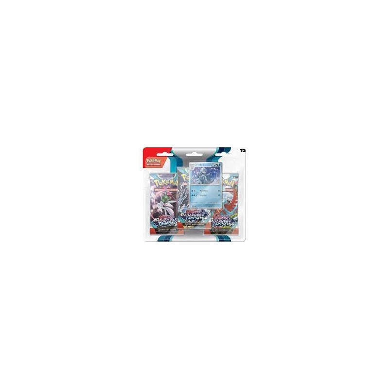 POKE'MON SCARLATTO E VIOLETTO PARADOSSO TEMPORALE BLISTER 3 BUSTINE