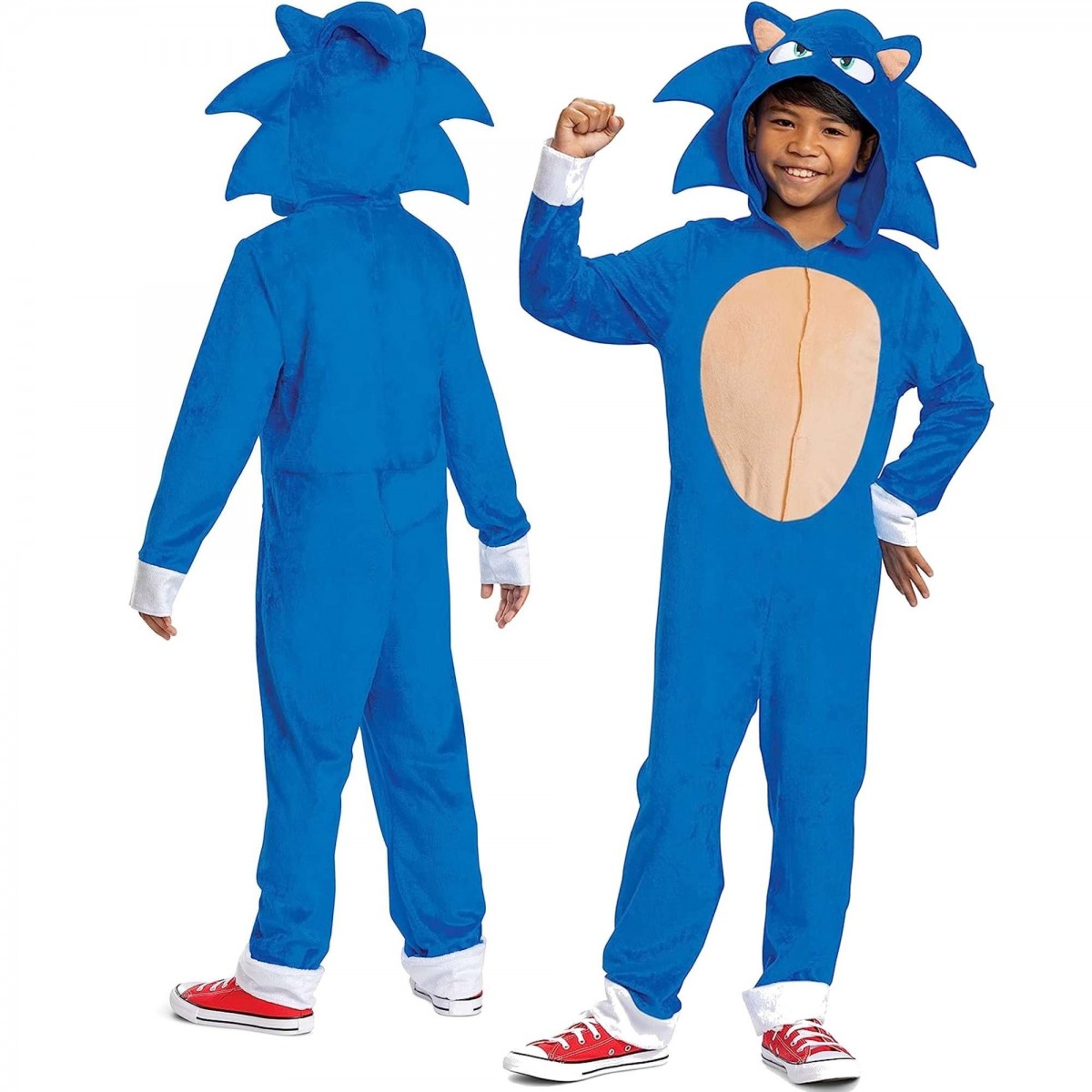 SONIC MOVIE COSTUME S 4-6 ANNI