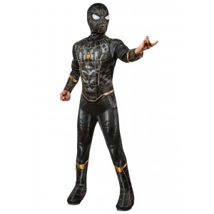 SPIDERMAN 3 COSTUME LUXE NERO 702750 TG. L