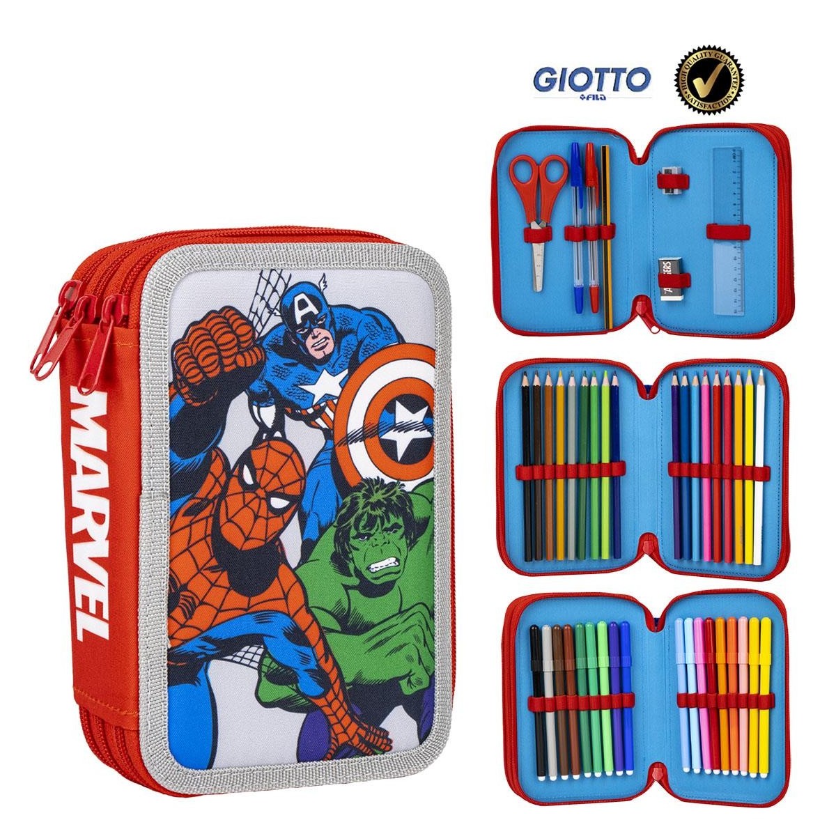 AVENGERS ASTUCCIO 3 ZIP