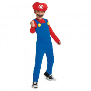 SUPERMARIO BROS COSTUME XS 3-4 ANNI