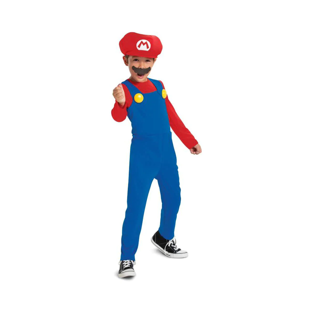 SUPERMARIO BROS COSTUME XS 3-4 ANNI