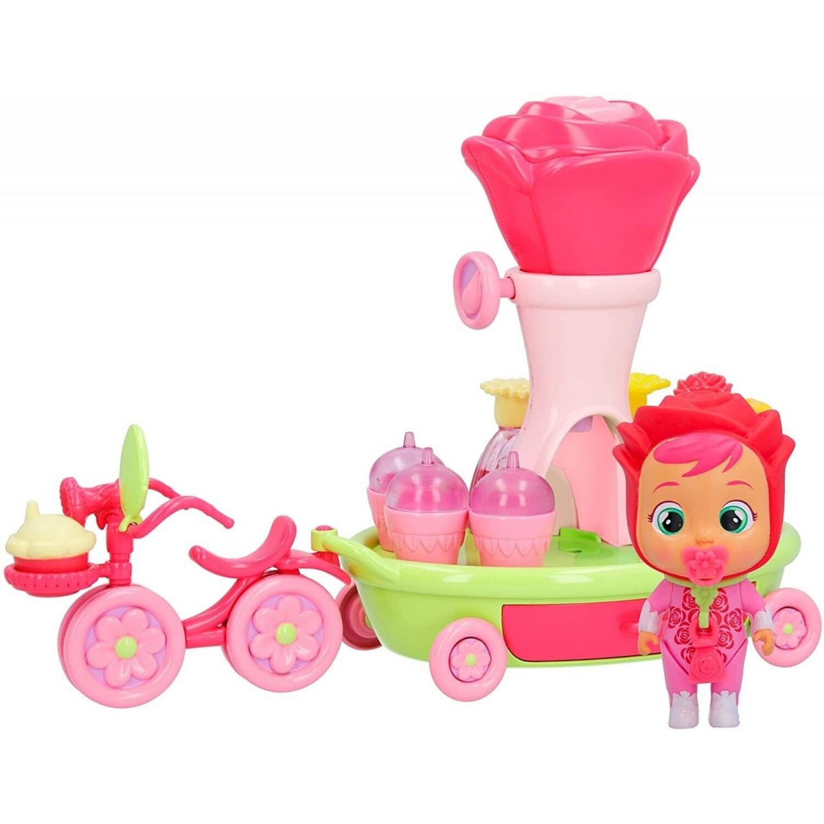 CRY BABIES LA BICI CARRETTO DI ROSE