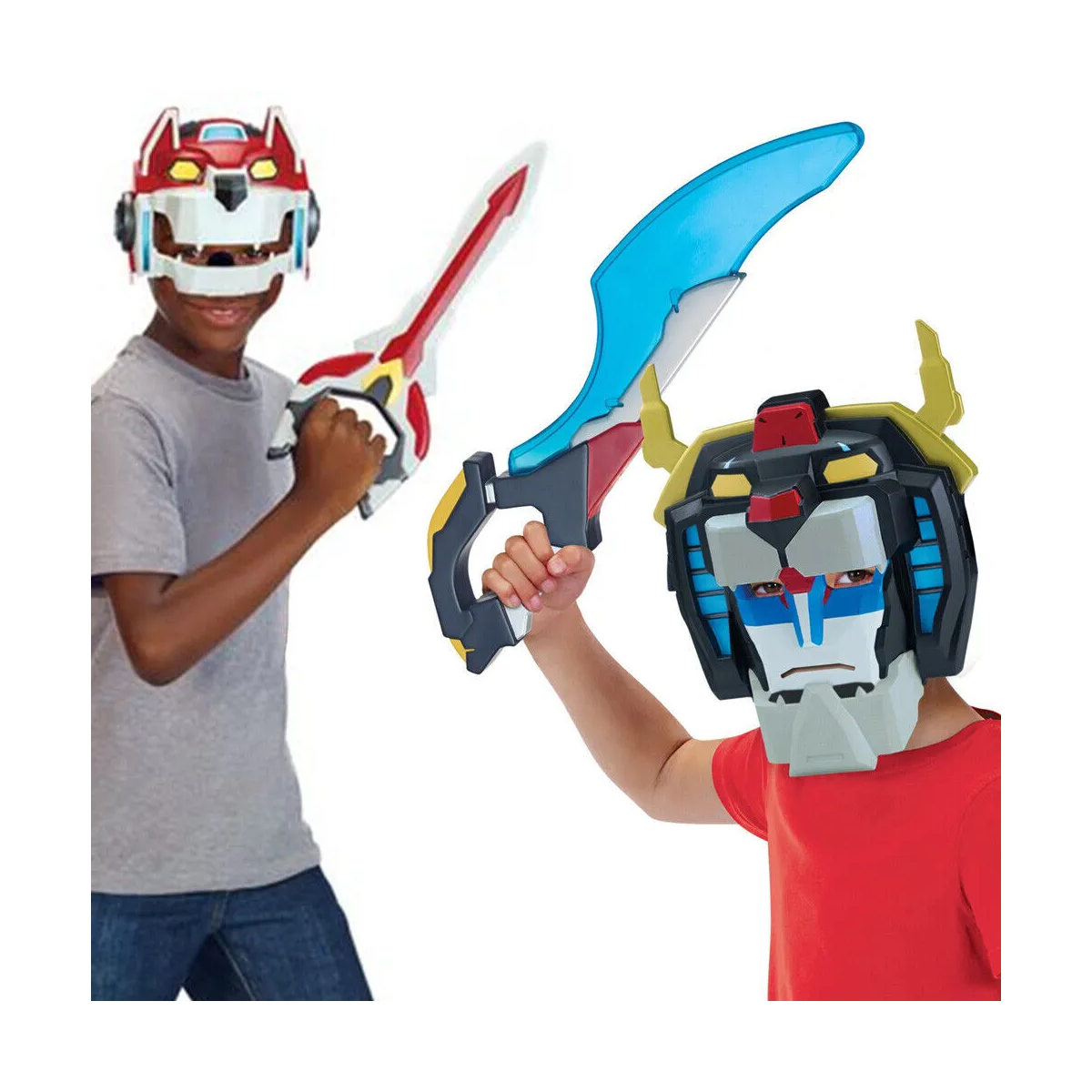 VOLTRON MASCHERA CON SPADA