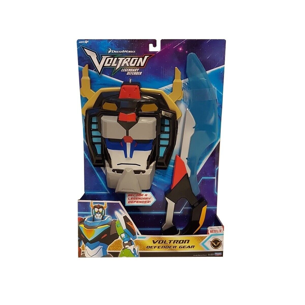 VOLTRON MASCHERA CON SPADA