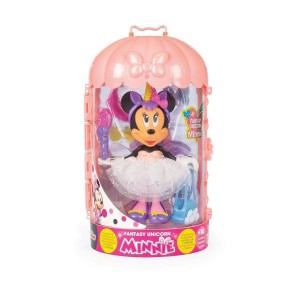 MINNIE FANTASY UNICORN BAMBOLA CON 10 ACCESSORI