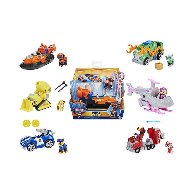 PAW PATROL VEIC. DELUXE C/PERS.