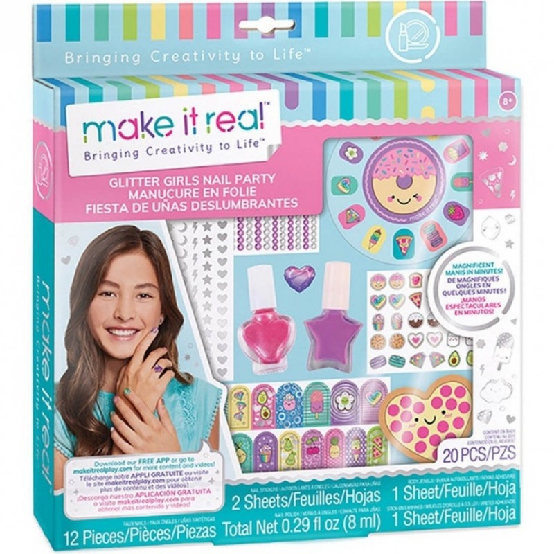 MAKE IT REAL GLITTER NAIL PARTY