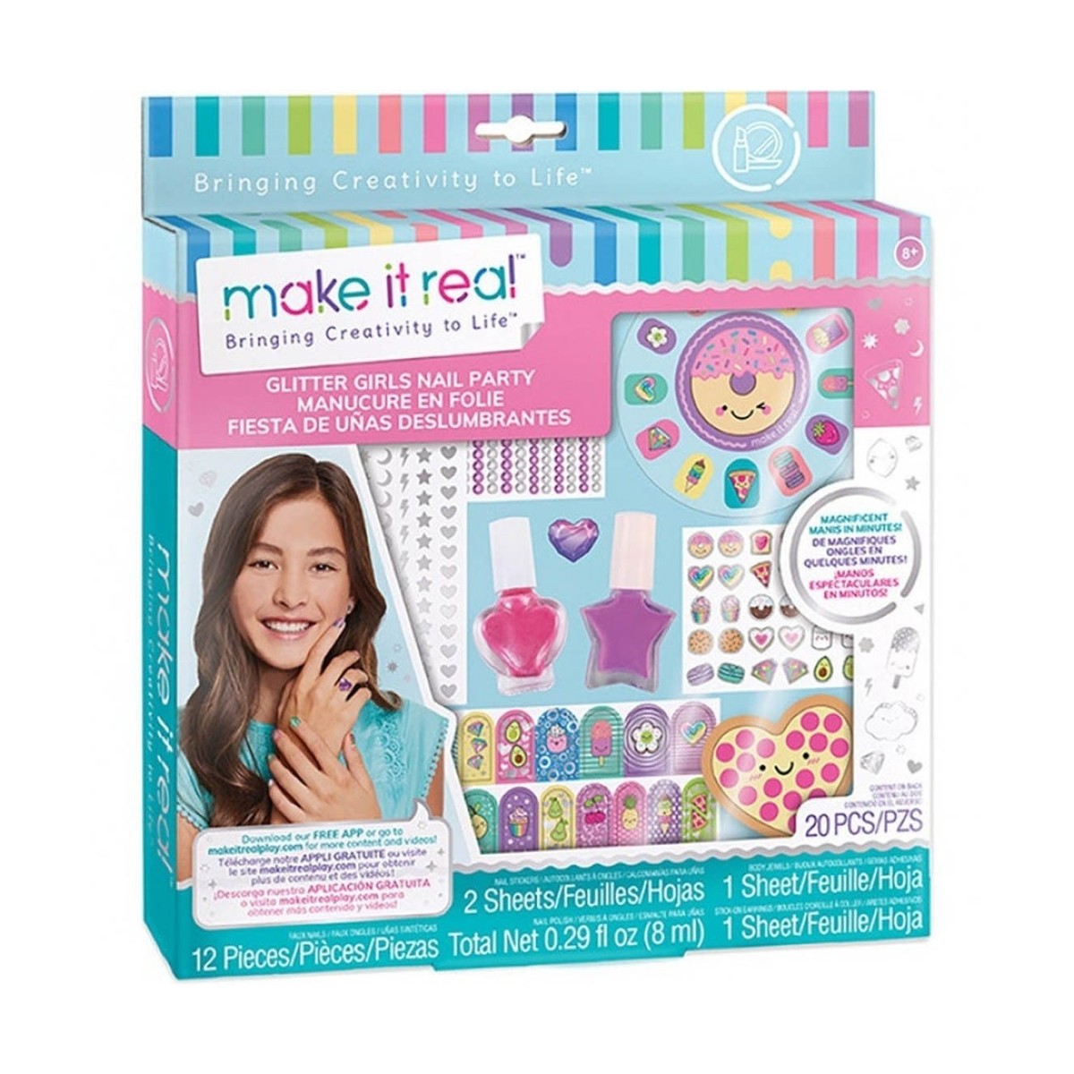 MAKE IT REAL GLITTER NAIL PARTY