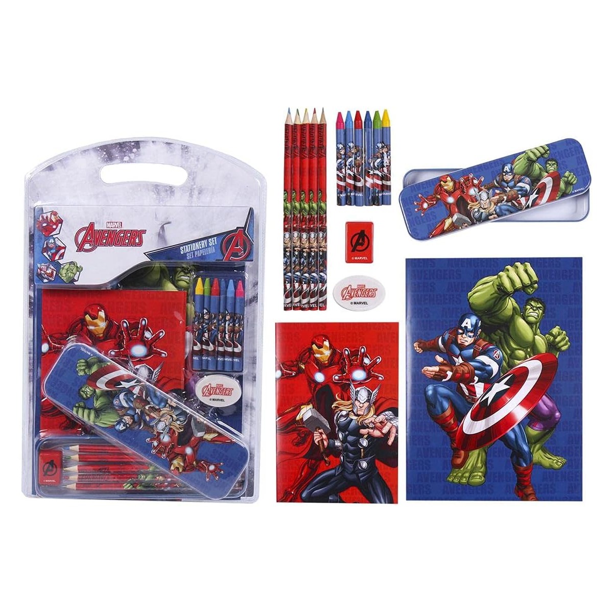 AVENGERS SET CANCELLERIA SCOLASTICA