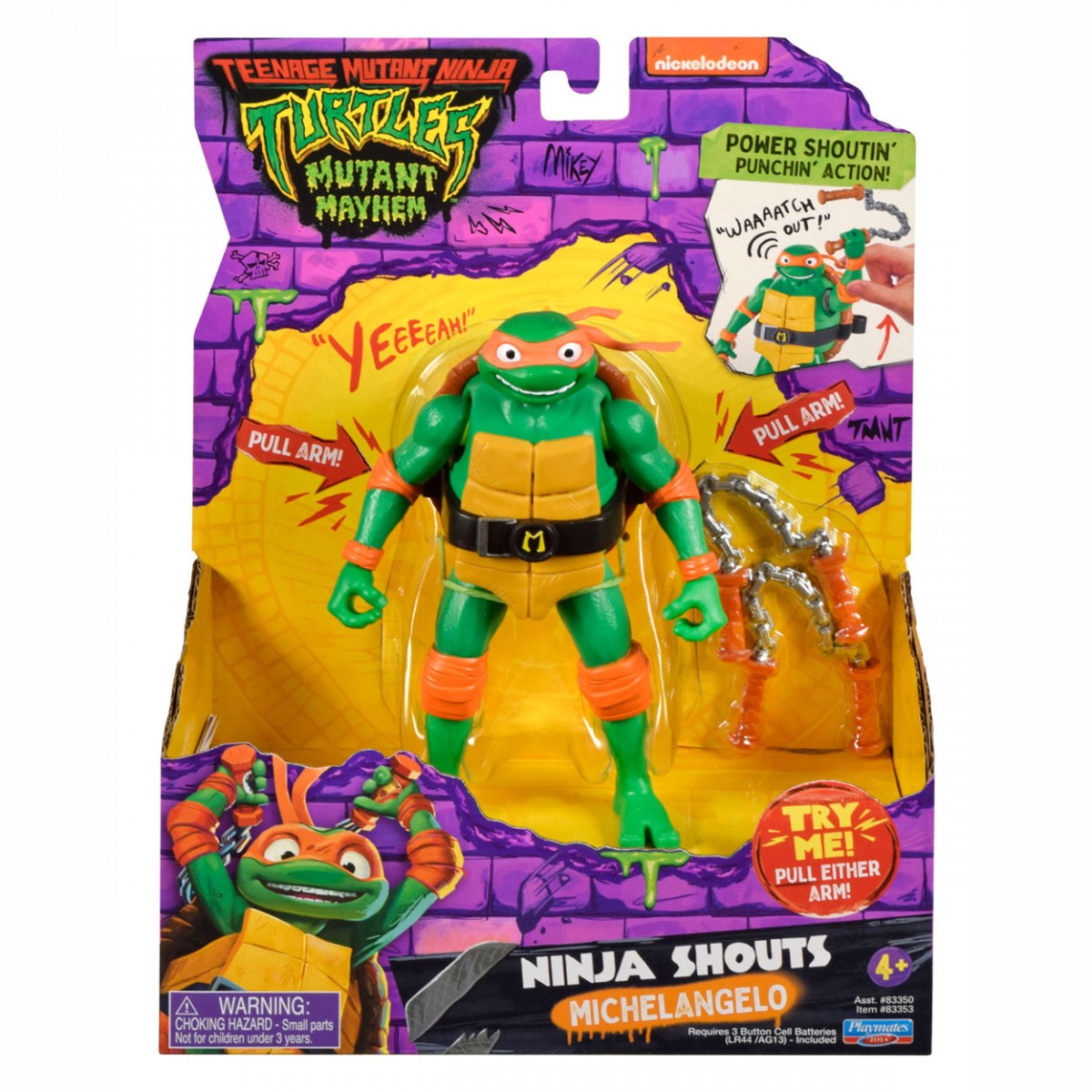 TMNT TURTLES NINJA MOSSA SPECIALE