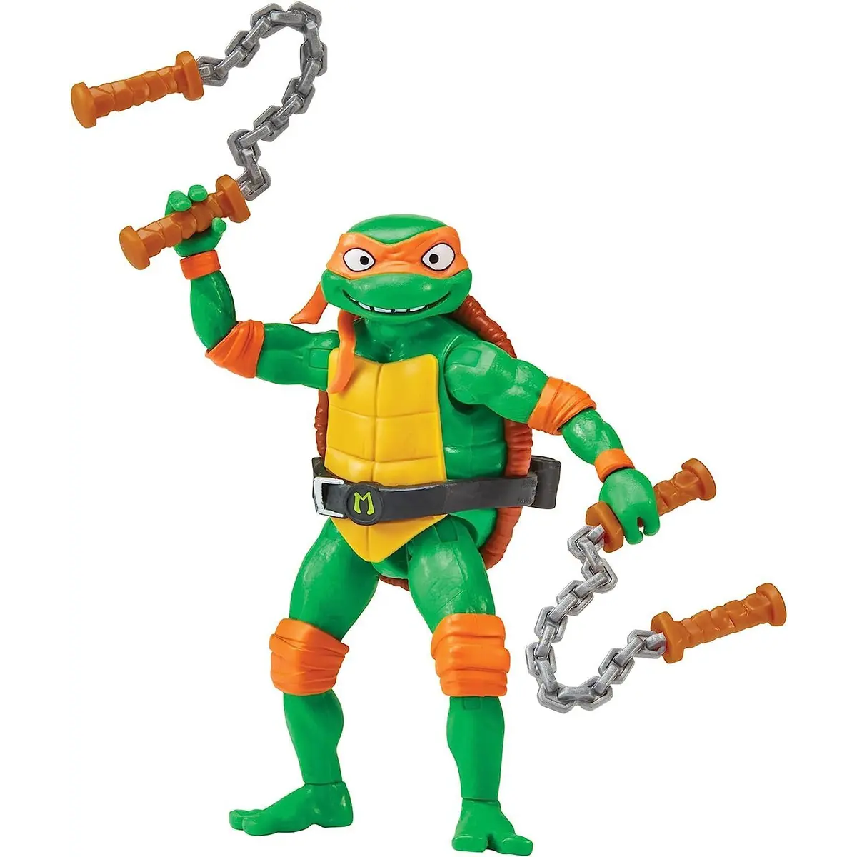 TMNT TURTLES NINJA MICHELANGELO CON ACCESORI