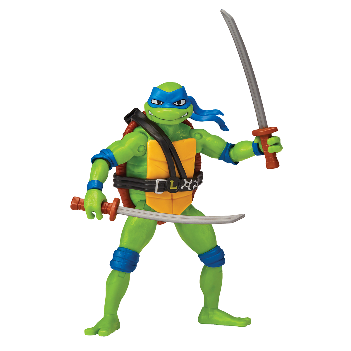 TMNT NINJA LEONARDO CON ACCESSORI