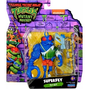 TMNT NINJA SUPERFLY CON ACCESSORI