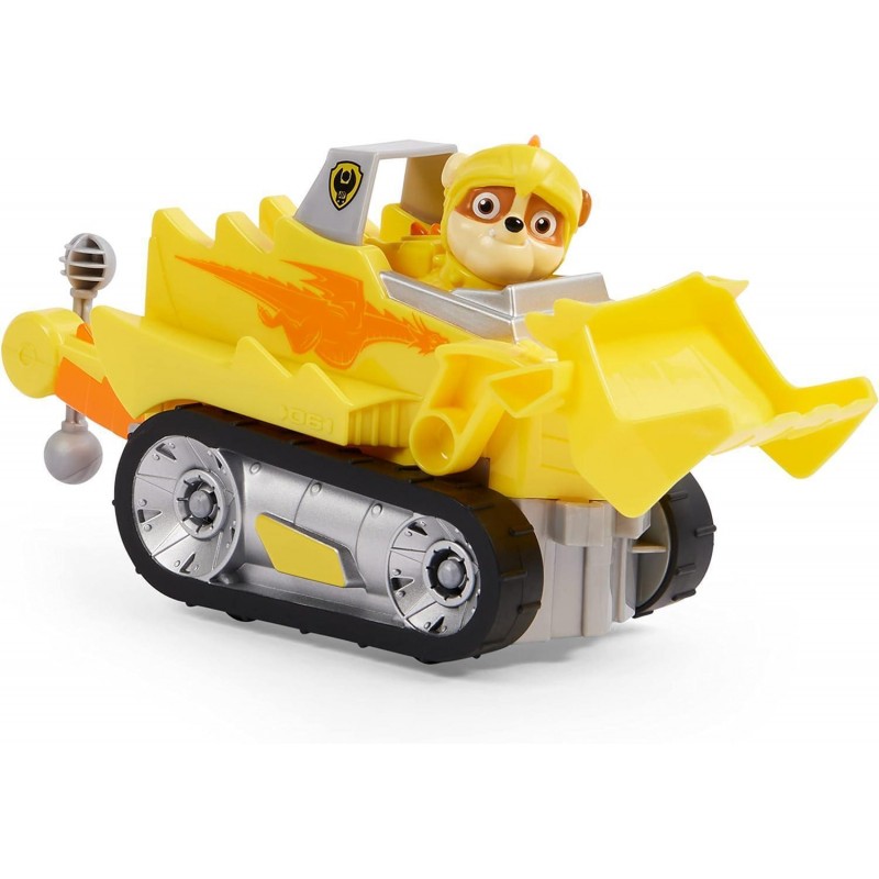 PAW PATROL RESCUE KNIGHT  RUBBLE CON VEICOLO
