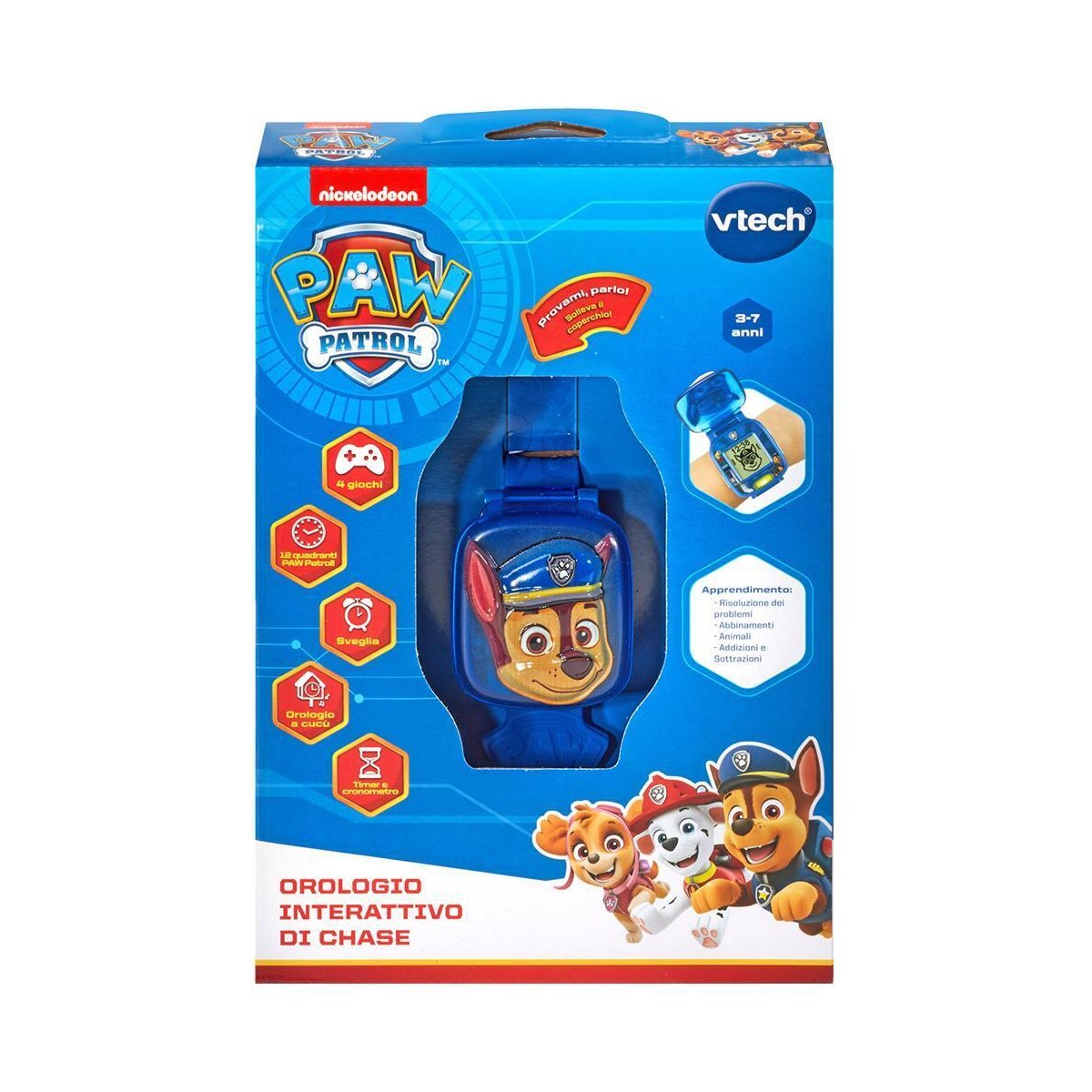 PAW PATROL OROLOGIO INTERATTIVO