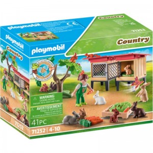 PLAYMOBIL FATTORIA RECINTO DEI CONIGLI 71252
