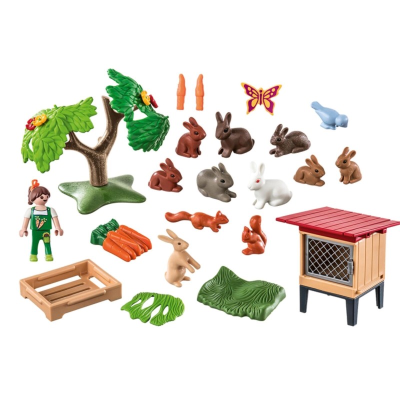 PLAYMOBIL FATTORIA RECINTO DEI CONIGLI 71252