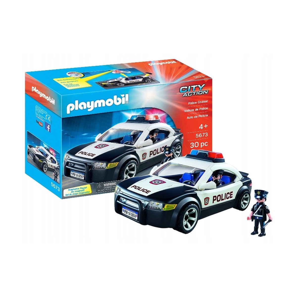 PLAYMOBIL POLICE CRUISER 5673