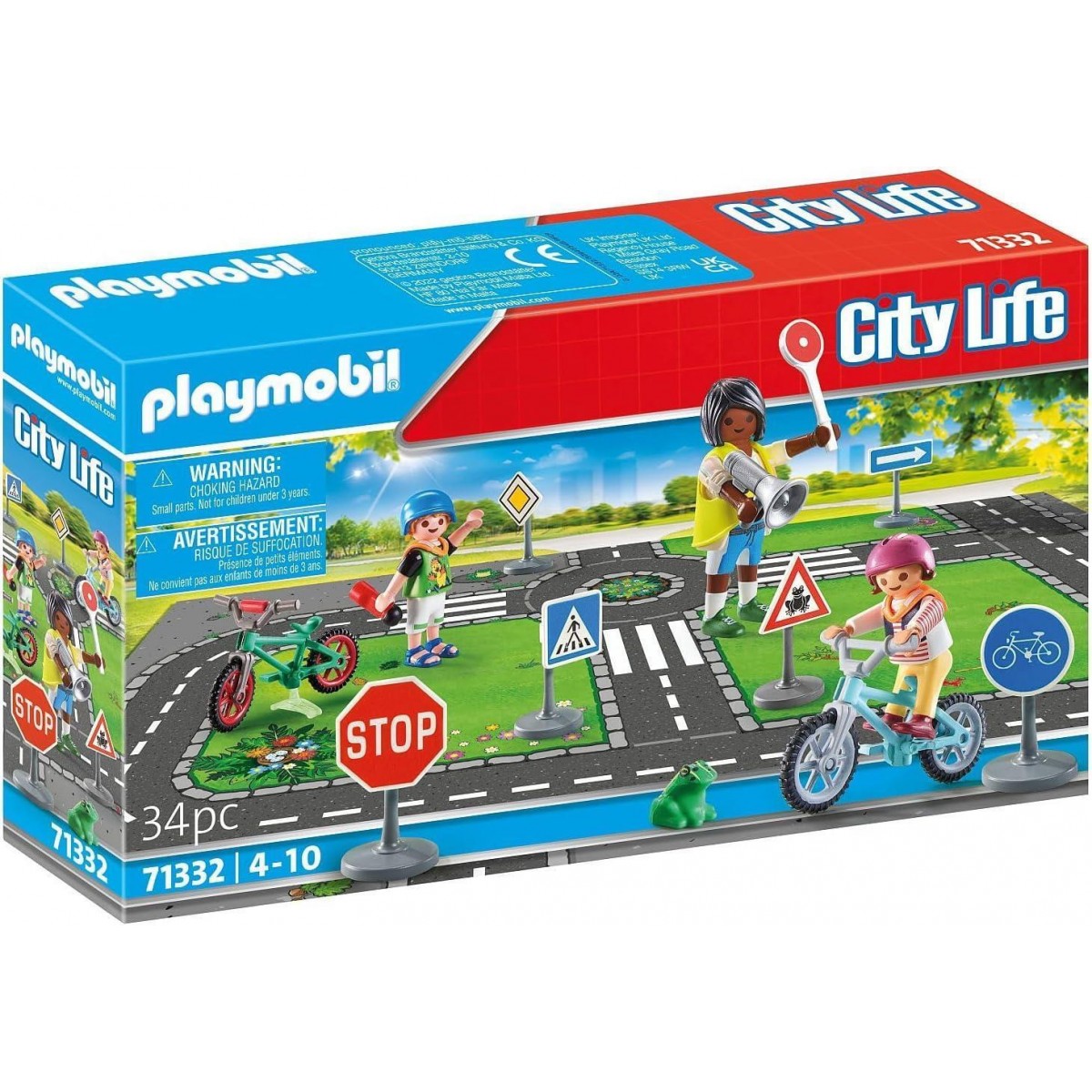 PLAYMOBIL SCUOLA E ASILO EDUCAZIONE STRADALE  71332