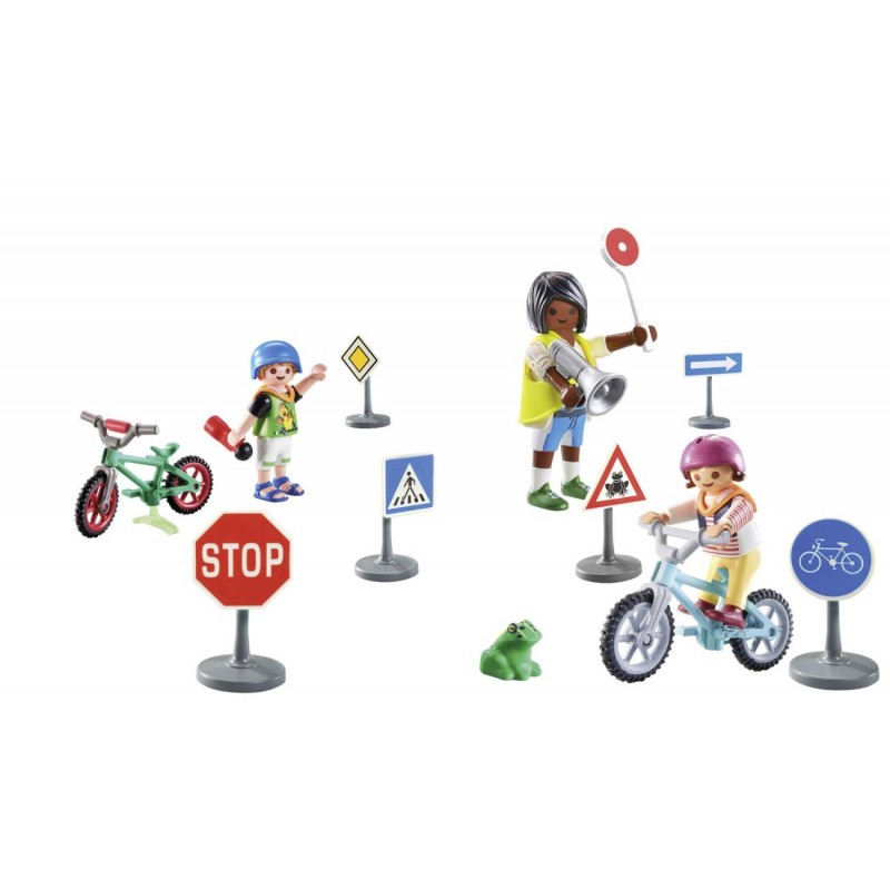 PLAYMOBIL SCUOLA E ASILO EDUCAZIONE STRADALE  71332