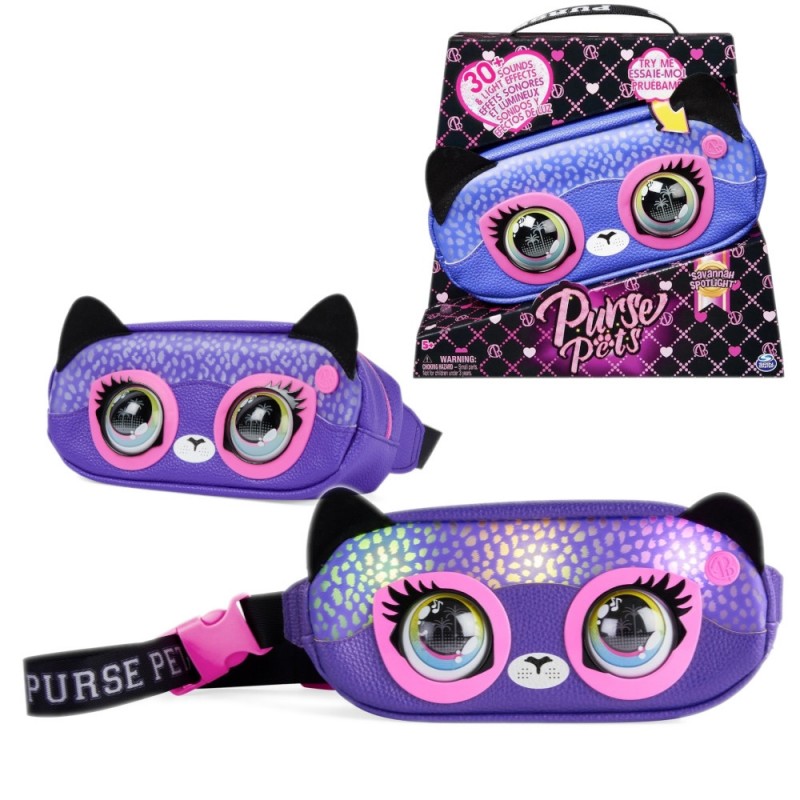 PURSE PETS MARSUPIO 30+ LUCI E SUONI