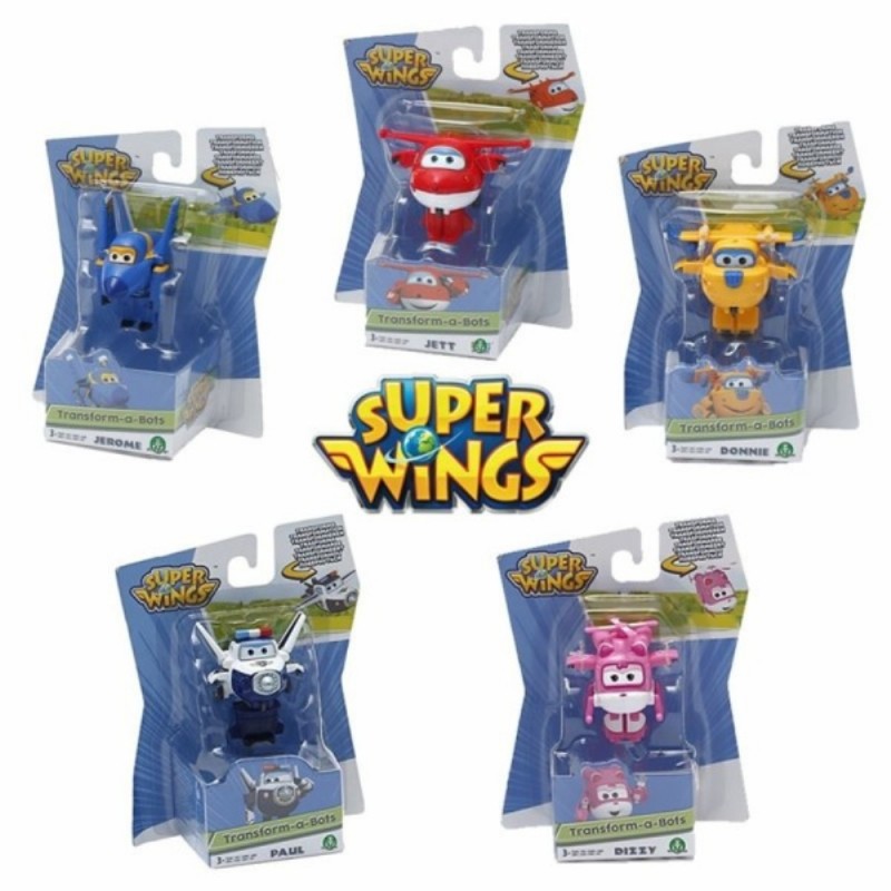 SUPERWINGS PERSONAGGI TRASFORMABILI