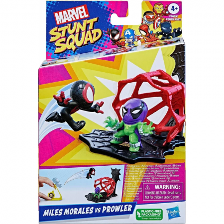 MARVEL STUNT SQUAD MILES MORALES VS. PROWLER
