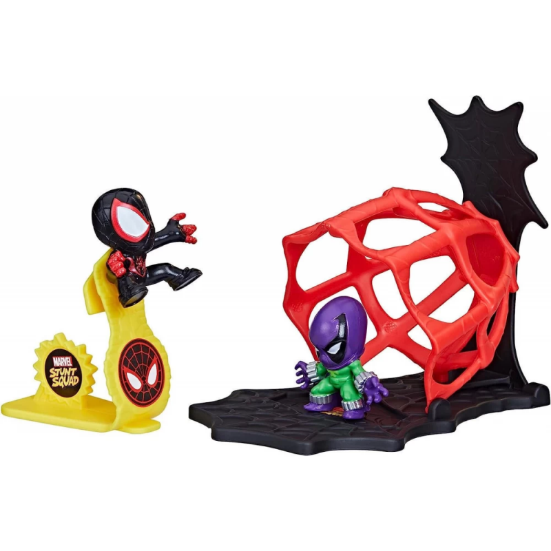 MARVEL STUNT SQUAD MILES MORALES VS. PROWLER