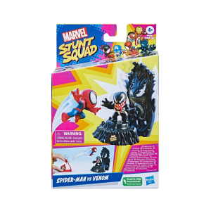 MARVEL STUNT SQUAD SPIDERMAN VS VENOM