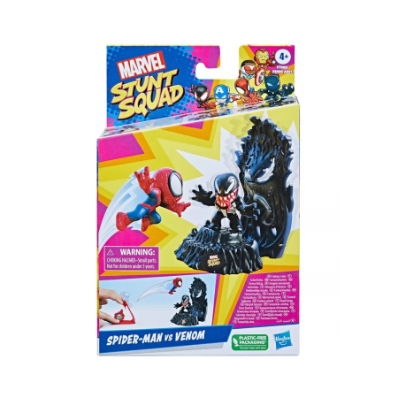 MARVEL STUNT SQUAD SPIDERMAN VS VENOM