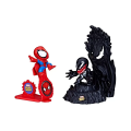 MARVEL STUNT SQUAD SPIDERMAN VS VENOM