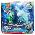 PAW PATROL AQUA PUPS ROCKY CON  PERSONAGGIO