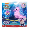 PAW PATROL AQUA PUPS CORAL CON  PERSONAGGIO