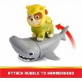 PAW PATROL AQUA PUPS RUBBLE CON  PERSONAGGIO