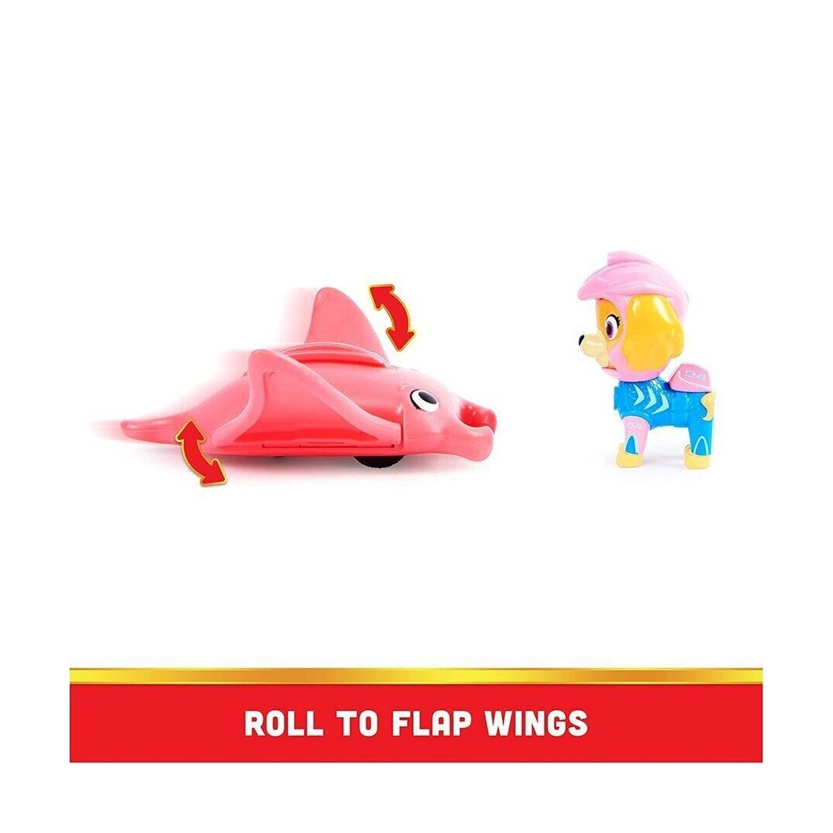 PAW PATROL AQUA PUPS SKIE CON  PERSONAGGIO