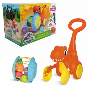JURASSIC WORL TOY T-REX PIC & PUSH
