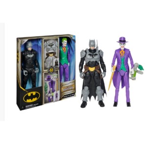 BATMAN ADVENTURES BATMAN CON JOKER CON 12 ACCESSORI