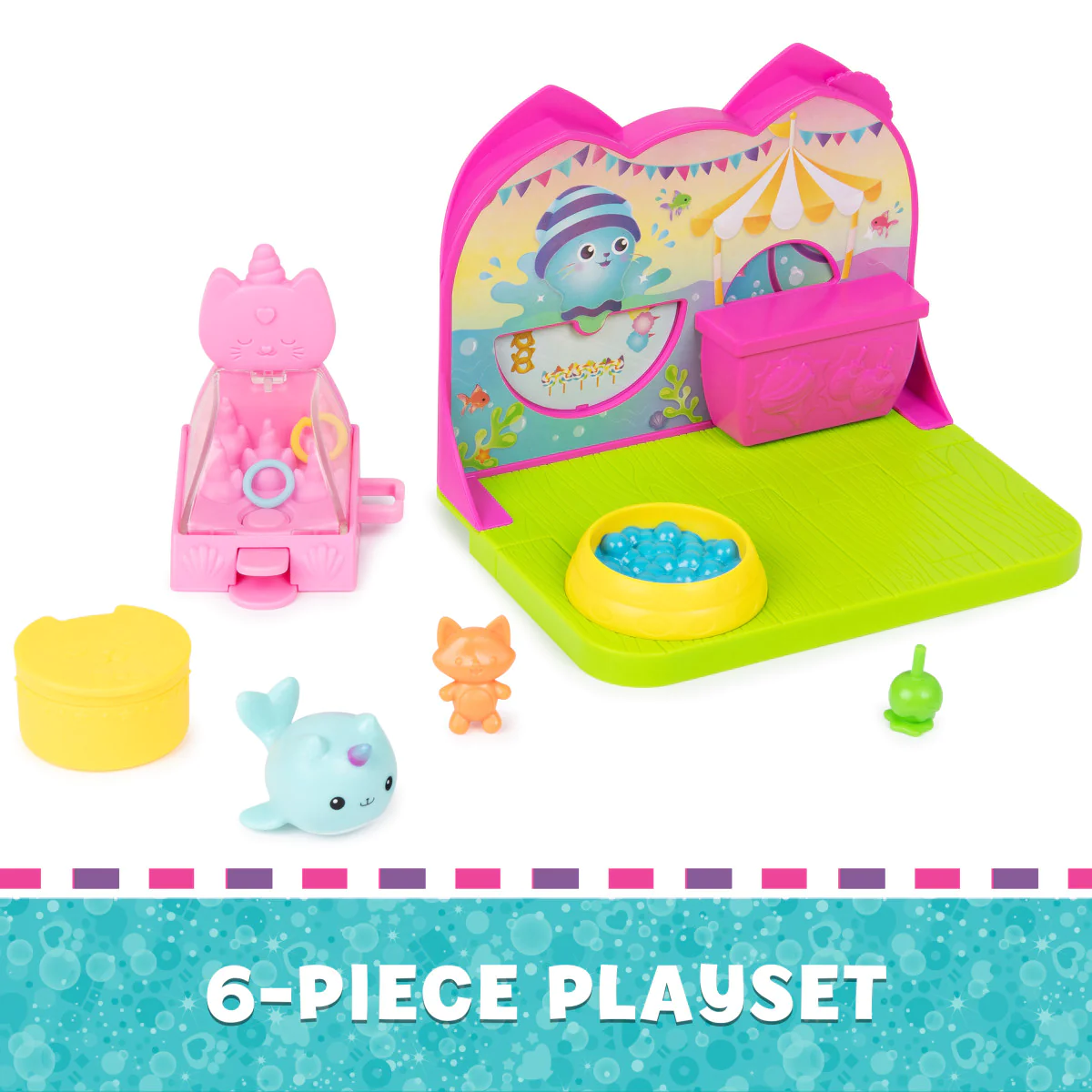 GABBY'S DOLLHOUSE STANZA DEL CARNEVALE DI KITTY NARWHAL'S