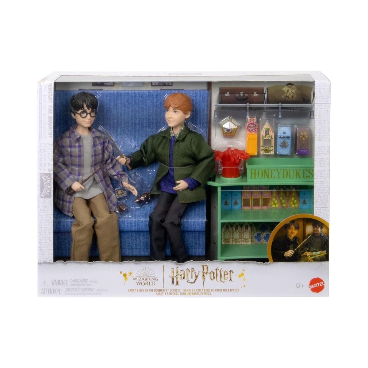 HARRY POTTER HARRY E RON SUL TRENO EXPRESSS PER HOGWARTS