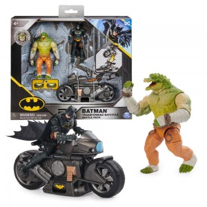 BATMAN BATTLE PACK BATMOTO TRASFORMABILE