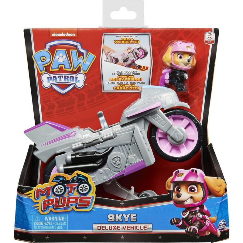 PAW PATROL MOTO PUPS SKIE VEICOLO DELUXE