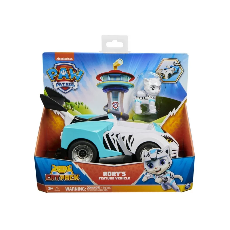 PAW PATROL CATPACK RORY'S CON VEICOLO