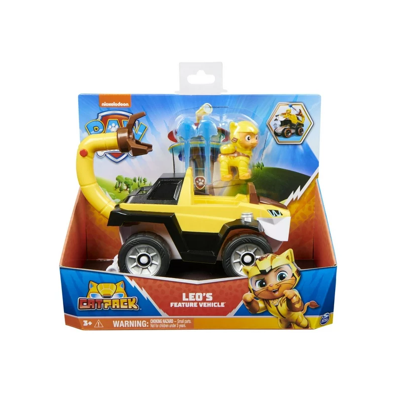 PAW PATROL CATPACK LEO'S CON VEICOLO