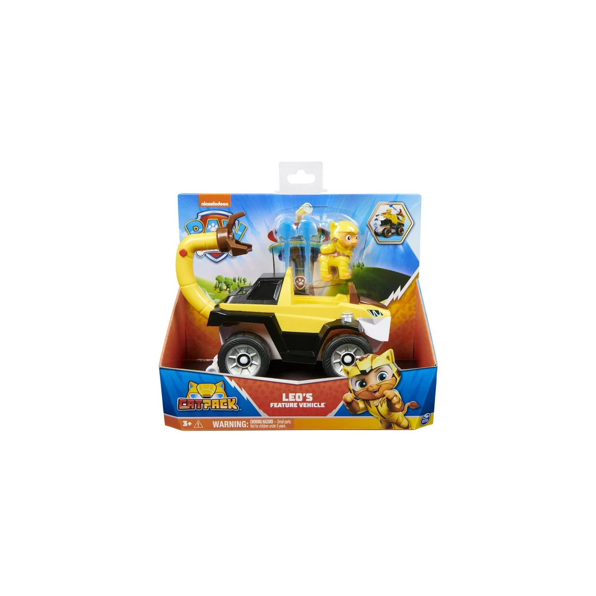 PAW PATROL CATPACK LEO'S CON VEICOLO