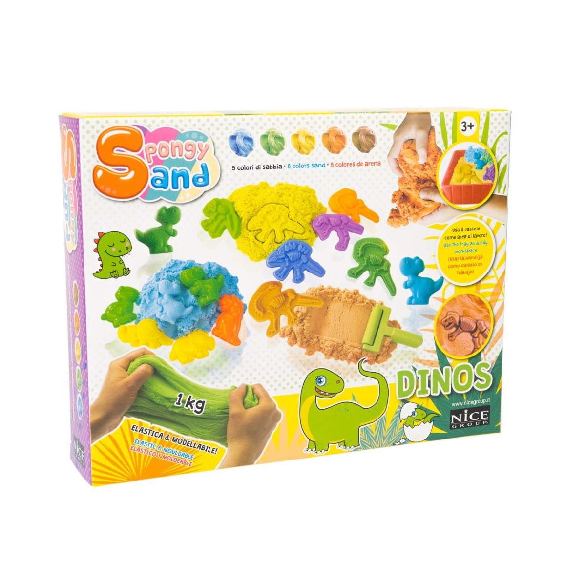 SPONGY SAND DINOSAURI