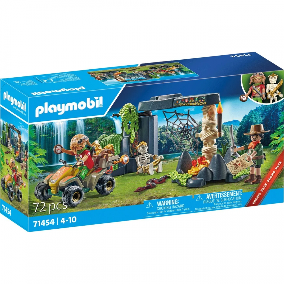 PLAYMOBIL CACCIATORI DI TESORI NELLA GIUNGLA 71454