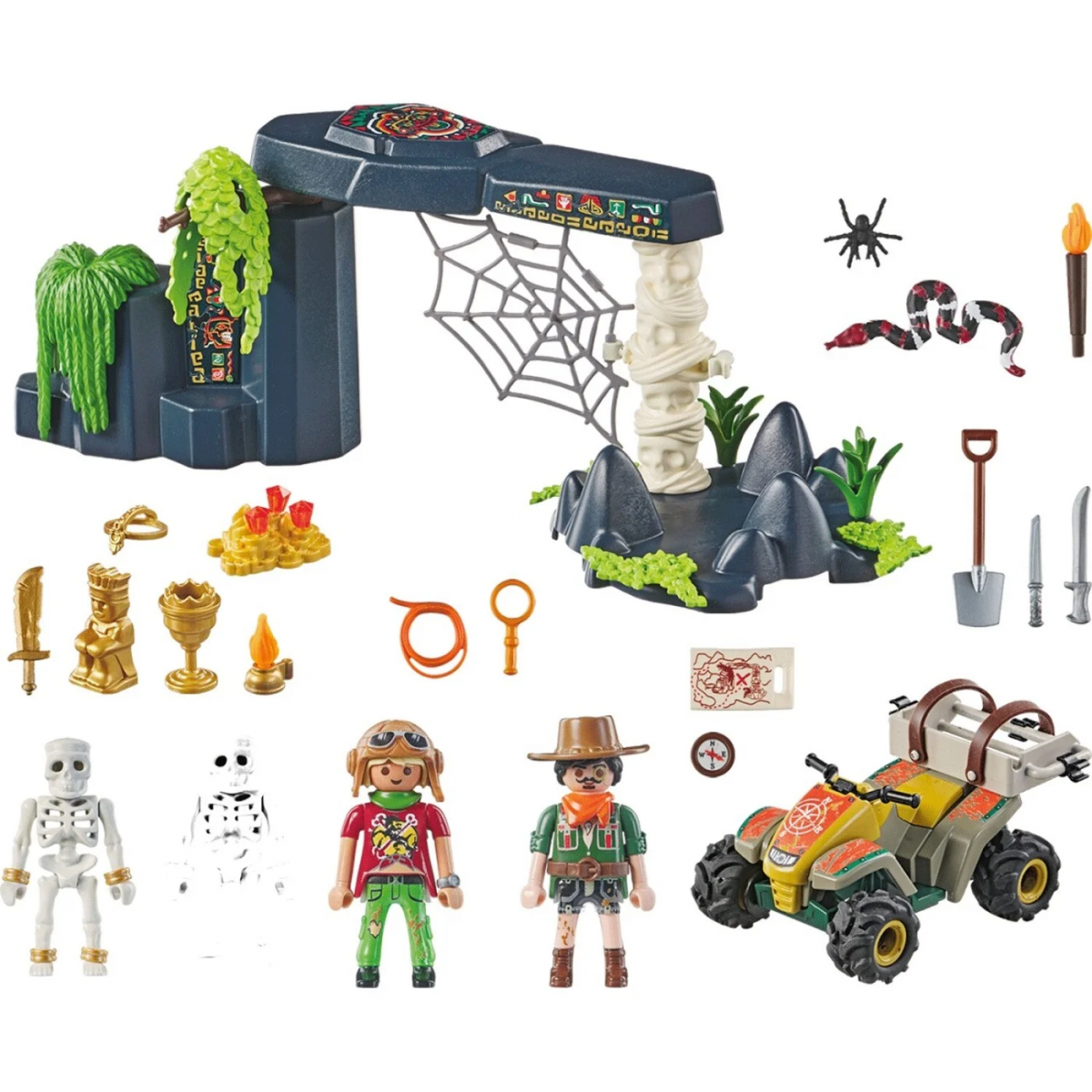 PLAYMOBIL CACCIATORI DI TESORI NELLA GIUNGLA 71454