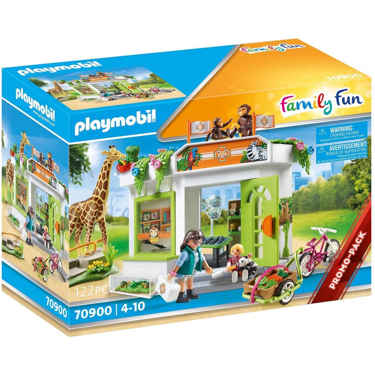 PLAYMOBIL ZOO CLINICA VETERINAIA DELLO ZOO 70900